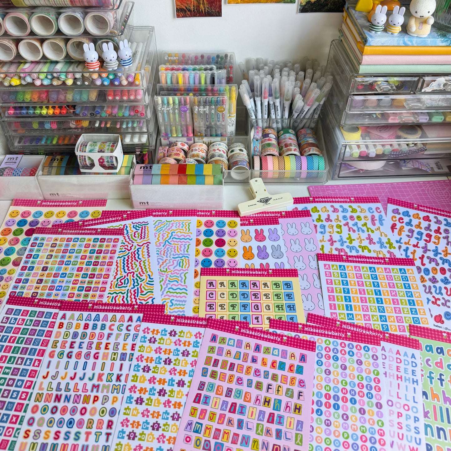 Candy Alphabet Sticker Sheet